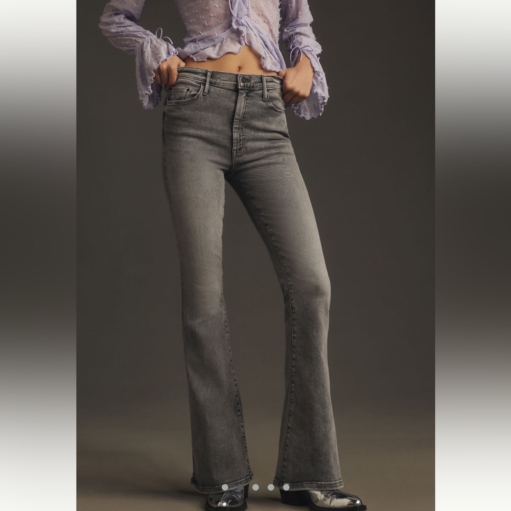 MOTHER the Weekender Skimp high rise jeans